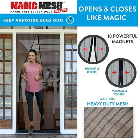 Magic mesh screen door near mw